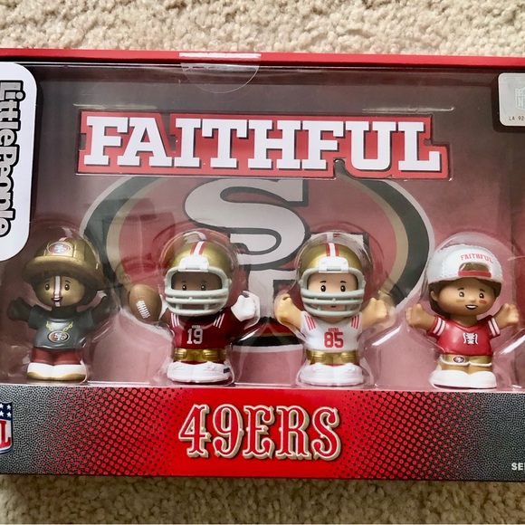 Fisher Price NFL San Fransisco 49ers Little People Collector